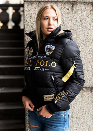 Royal Polo Limited Ed. Winter Jacket Black/Gold