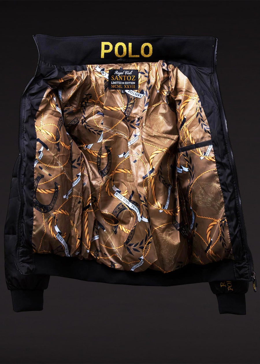 Royal Polo Limited Ed. Winter Jacket Black/Gold