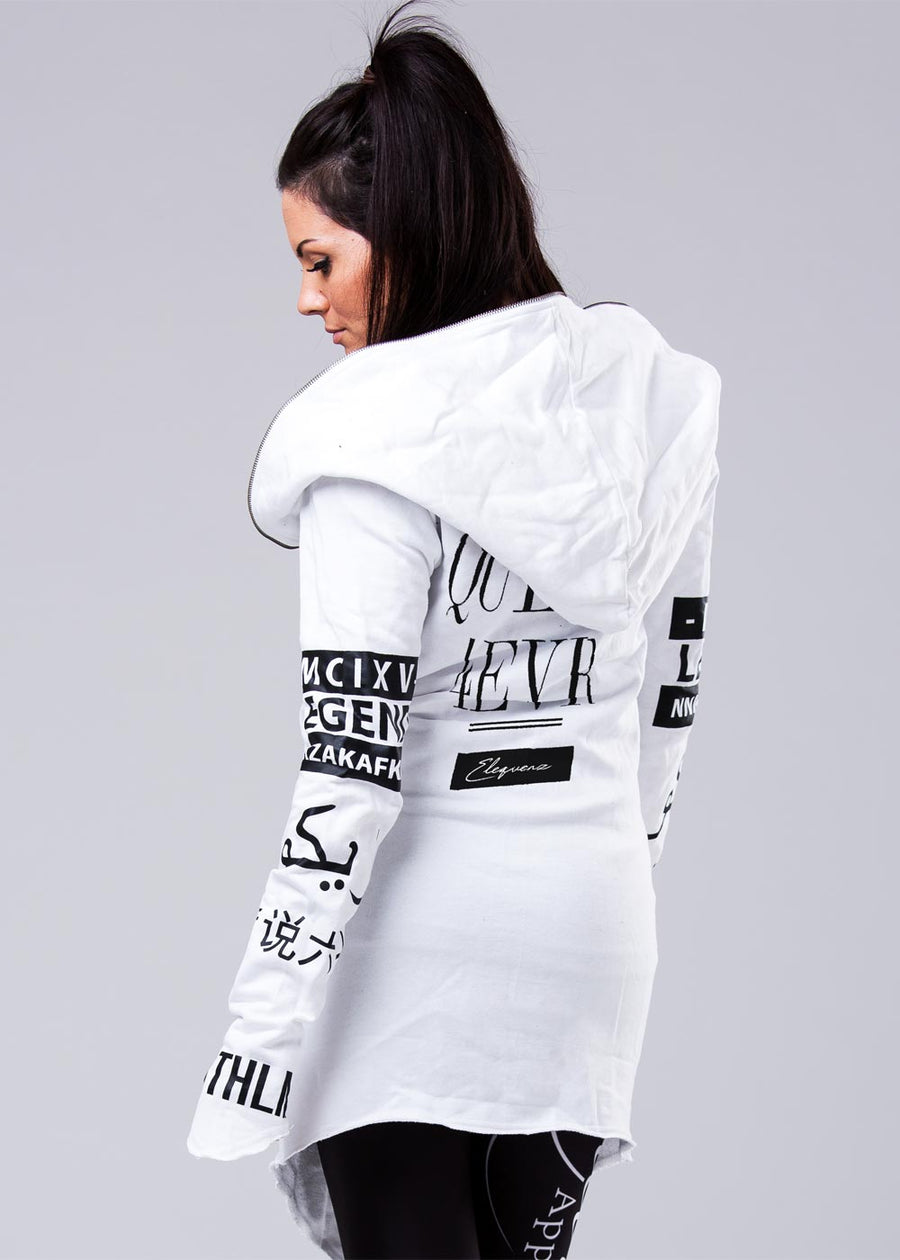 Selfmade Queen Hood White