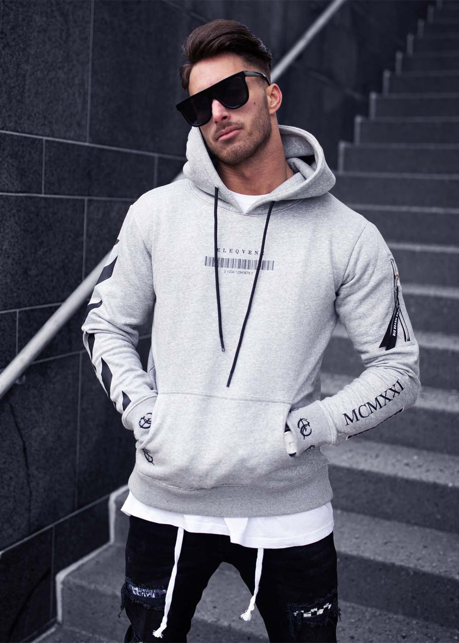 LEGEND Hood Grey Melange