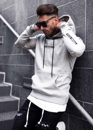 LEGEND Hood Grey Melange