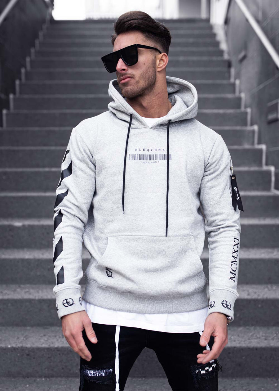 LEGEND Hood Grey Melange