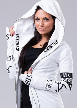 Selfmade Queen Hood White